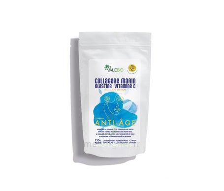 Valebio Colágeno Marino Elastina Vitamina C Antiedad 150g