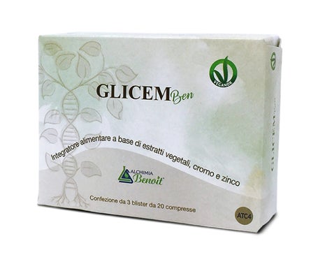 Alchimia Benoit Glicem Ben 60caps
