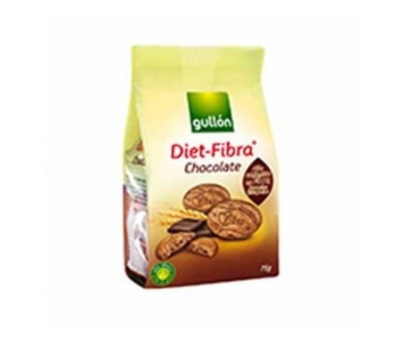 Gullón Galletas Diet Fibra Choco 75g