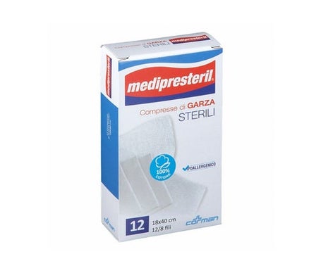Corman MediprEstéril Compresas TNT 18x40cm 12uds