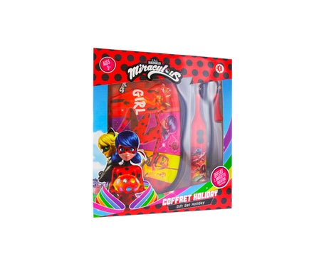 Tinokou Cofre Miraculous Cepillo de Dientes + Estuche