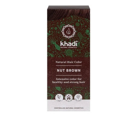 Khadi Tinte Castaño Avellana 100% Vegetal 100g