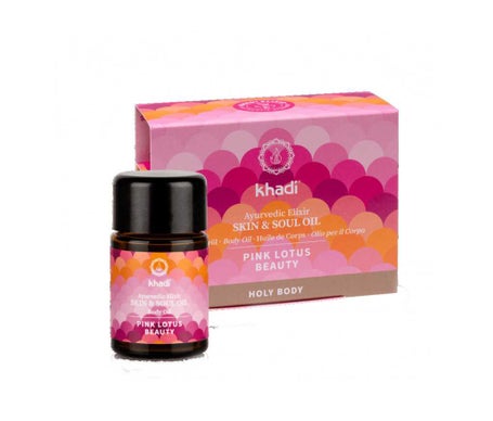Khadi Aceite Elixir Ayurveda Loto Rosado Equilibrio 10ml