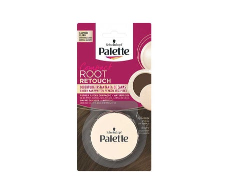 Schwarzkopf Palette Root Retouch Retoca Raíces Compacto Castaño Claro 3g