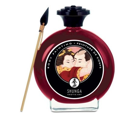 Shunga Pintura Corporal de Fresas y Champagne