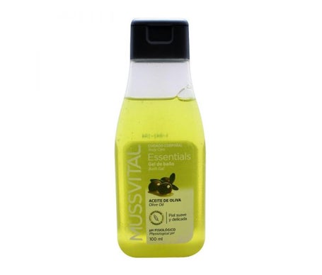 Mussvital Essentials gel de baño aceite de oliva 100ml