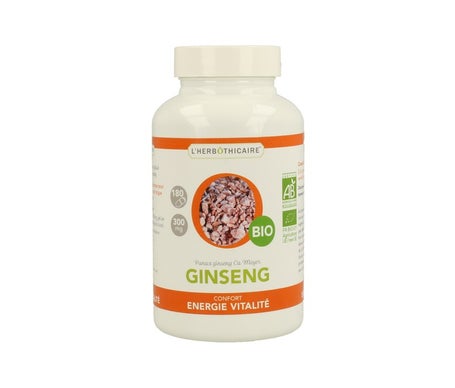 'L''Herbothicaire Ginseng Bio 300mg 180caps'
