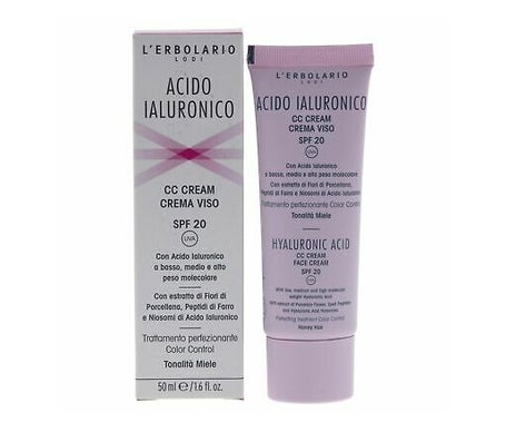 L'Erbolario Ácido Hialurónico CC Cream SPF20 50ml