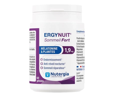 Nutergia Ergynuit Sueño Fuerte 60 Perlas