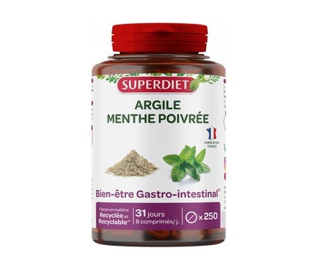 Super Diet Arcilla Verde y Menta250 comprimidos