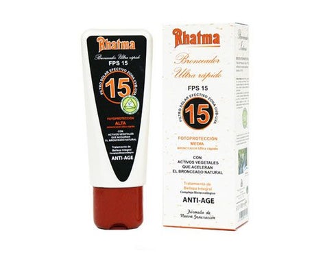 Rhatma Bronceador Ultra Rápido SPF15 100ml