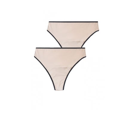 Anaissa Jolie Tanga Menstrual Flujo Moderado Talla L Nude 2uds