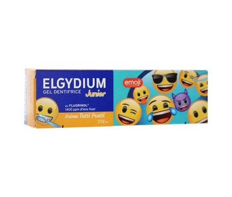 Elgydium Junior Emoji Gel Dentífrico Tutti Frutti7-12 Años 50ml