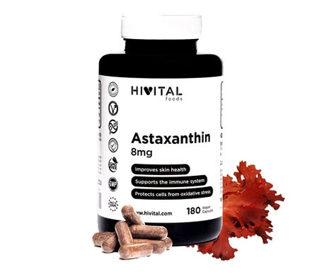 HIVITAL Astaxantina pura 8 mg 180 cáps