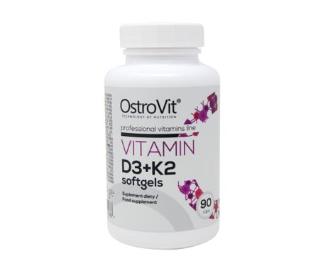 OstroVit Vitamin D3+K2 90 Perlas