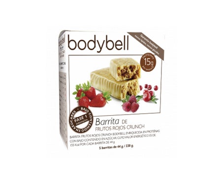 Barras de frutas vermelhas Bodybell 5 Uni