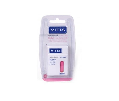 Vitis®  seda dental suave con flúor y menta 50m