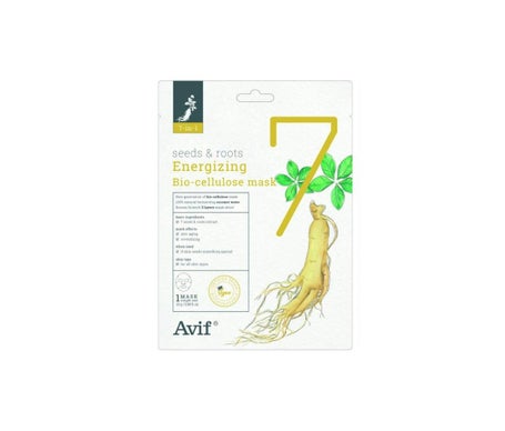 Avif 7-In-1 Seeds And Roots Energizing Bio-Cellulose Mask