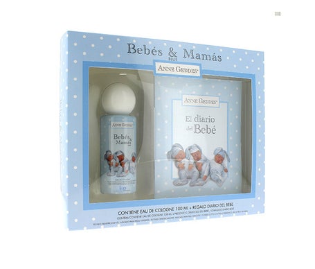 Anne Geddes Agua de Colonia Bebé Azul 100ml + Diario 1ud