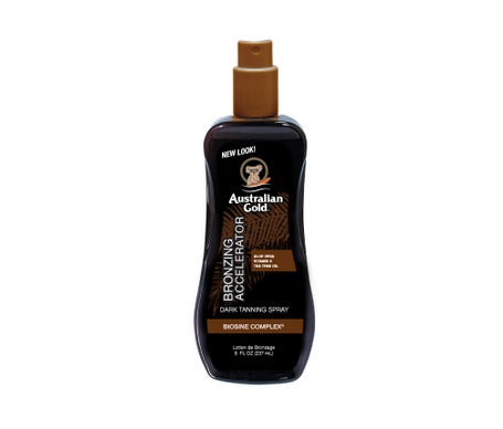 Australian Gold Accelerator With Instant Bronzer Spray Gel 237ml