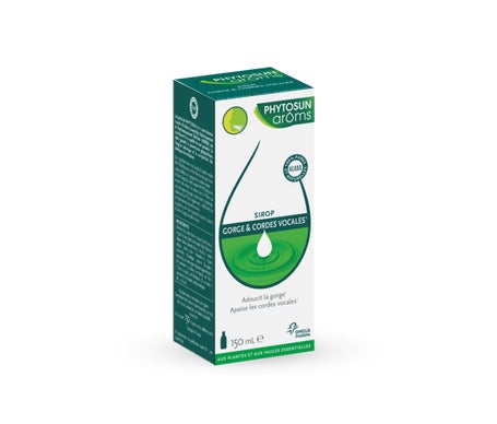 Phytosun Aroms Garganta en almíbar y cuerdas vocales Botella de 150 ml | Natural Doctor