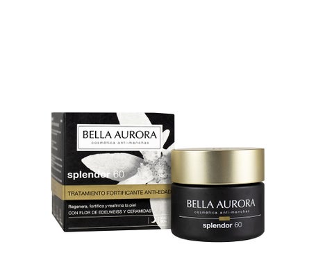Bella Aurora Splendor +60 Crema Noche Tratamiento Fortificante Anti-Edad 50ml