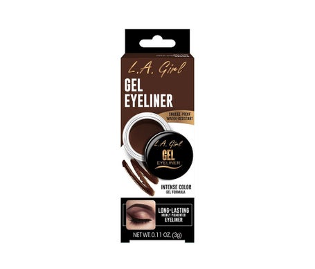 L.A. Girl Gel Eyeliner Rich Chocolate Brown 3g