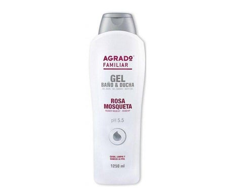 Agrado Gel de Baño y Ducha Rosa Mosqueta 1250ml