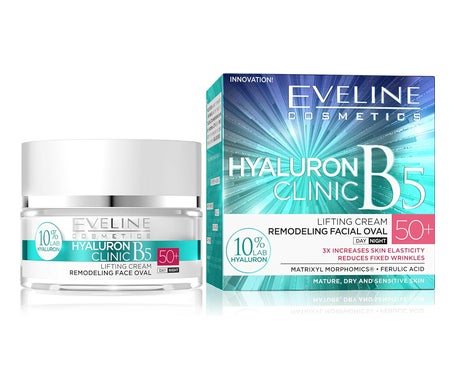 Eveline Cosmetics Hyaluron Clinic B5 50+ Lifting Remod Cream 50ml