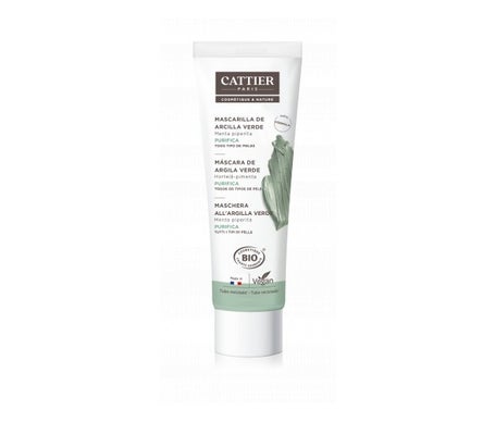 Cattier Mascarilla Arcilla Verde Piel Grasa 100ml