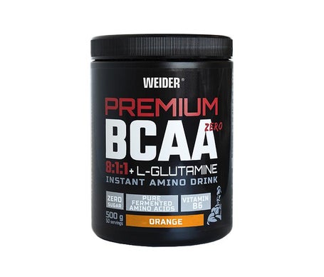 Weider Premium Bcaa 8:1:1 + Glutamina Naranja 500g