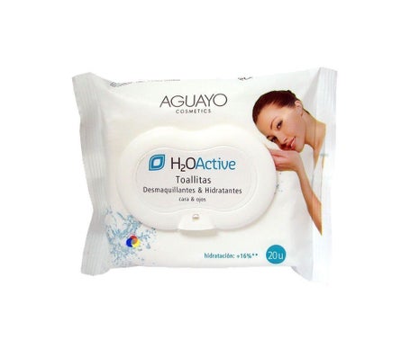 Removedor de Maquiagem Aguayo Toalhetes + Hidratantes 20uds