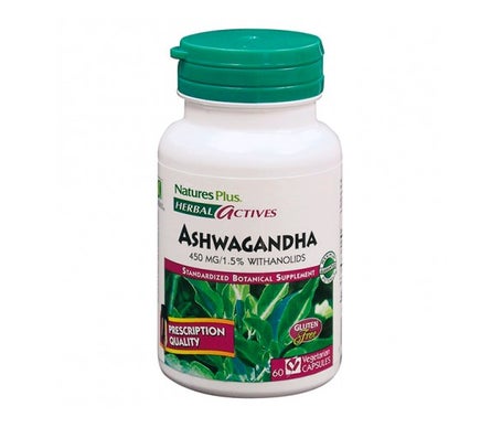 NaturesPlus Ashwagandha 450mg 60caps