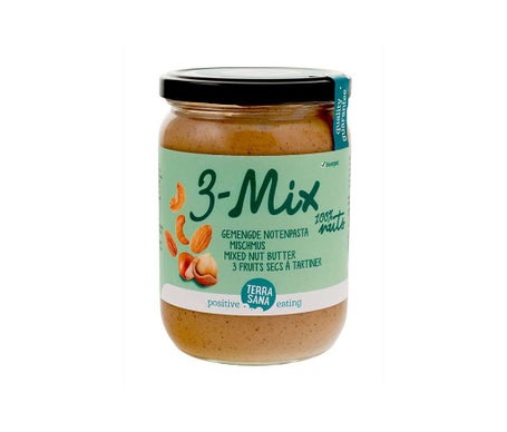 Terrasana 3-Mix Crema Frutos Secos Sin Cacahuete Bio 500g