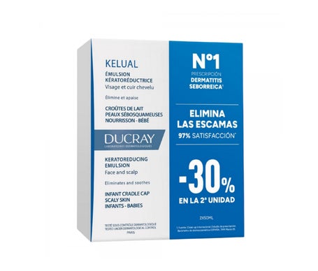 Ducray Kelual Pack Emulsión 2x50 ml
