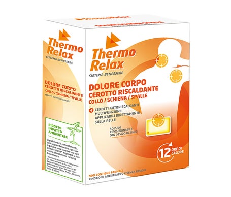 ThermoRelax Body Pain Parches Autocalentables 4uds