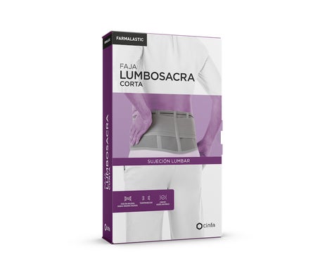 Farmalastic faja lumbar doble refuerzo T1 1ud