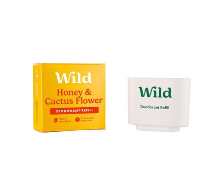 Wild Desodorante Natural Recarga Miel Flor de Cáctus 40 gr