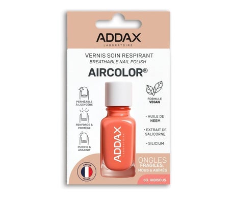 Addax Aircolor Breathable Nail Polish 03 Hibiscus 11 ml