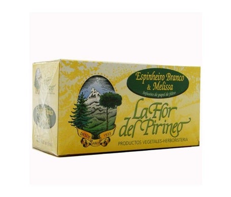 La Flor del Pirineo Espino Blanco y Melisa Infusión 25uds