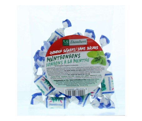 Damhert Nutrition Caramelo de Menta Sin Azúcar 100g