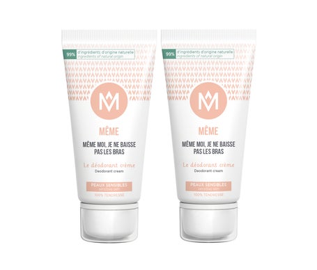 Même Le Déodorant Crème Peaux Sensibles 2x50ml