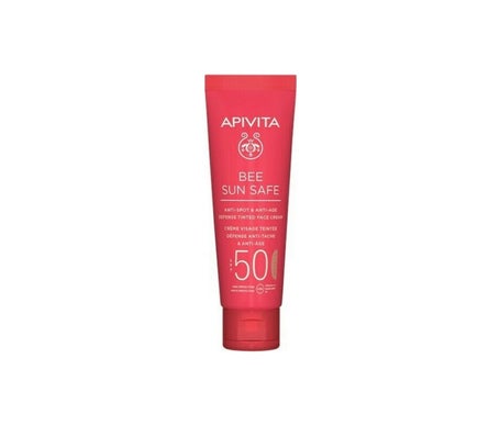 Apivita Bee Sun Safe Antiarrugas con Color SPF50 50ml