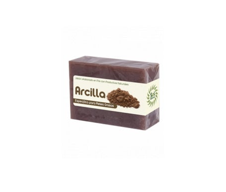 Solnatural Jabón Arcilla Grasa Acné 100g