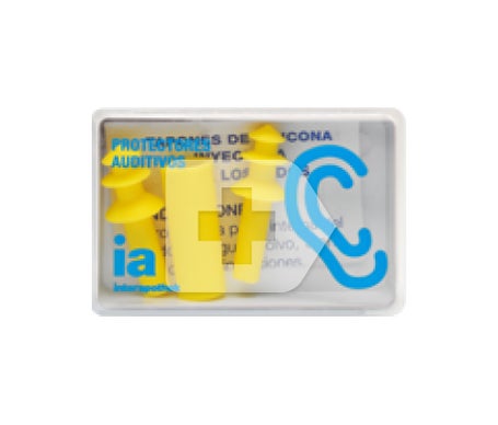 Interapothek tapones oídos silicona inyectada infantil 2uds