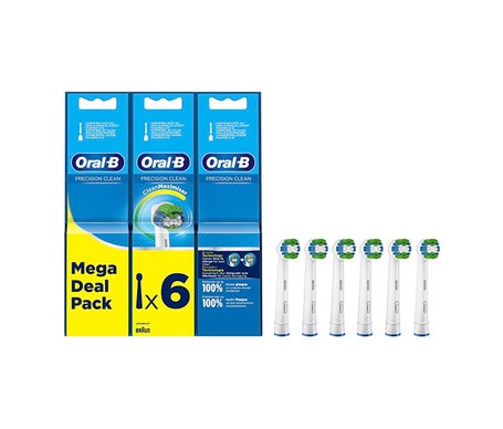 Comprar en oferta Oral-B Precision Clean CleanMaximiser Replacement Brush (6 pcs)