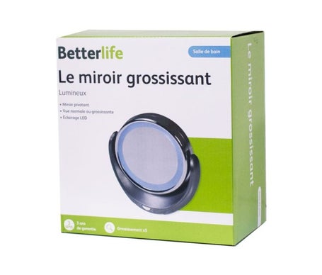 Betterlife Espejo de Aumento Luminoso 1ud