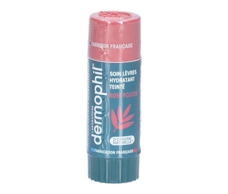 Dermophil Stick Labial Tinta Rosa Polvo 4g