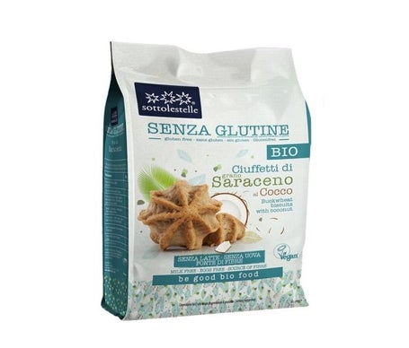 Sottolestelle Galletas Trigo Sarraceno Coco sin Gluten 250g