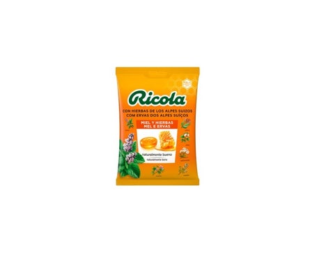 Ricola Caramelo Plantas Suizas Suave de Miel 70g